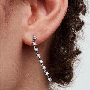 NWT Pandora Sparkling Eight Stones Drop Earrings
Sterling silver one size